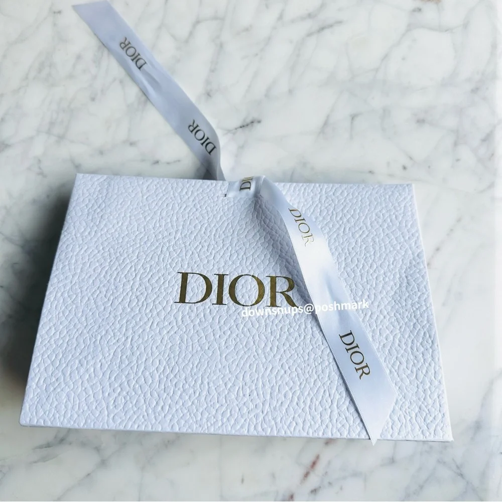 Authentic Dior tie top gift box